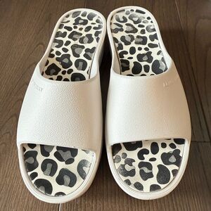 Lemon Jelly White Size 38 Platform Sandals